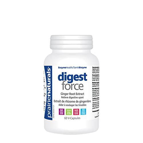 Prairie Naturals Digest force with Ginger Root Extract vcaps 60 Count