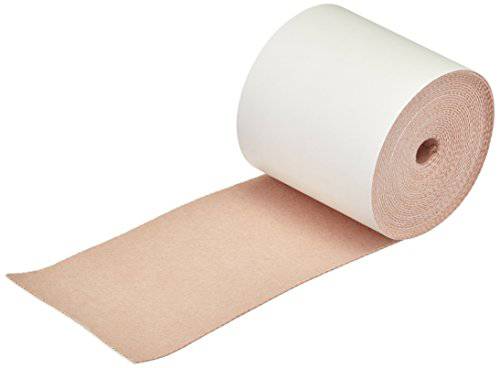 Rolyan Moleskin Strips and Rolls, 3" x 5 Yards, Splint, Brace, and Support Padding Strips for Skin Protection, Soft, Friction Reducing Padding Material, Paper Backed, Self-Adhesive Fabric