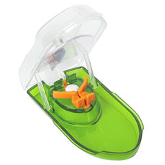 Ezy Dose Pill Cutter with Safety Shield, Safely Cut Pills and Vitamins, Pill Splitter, Green