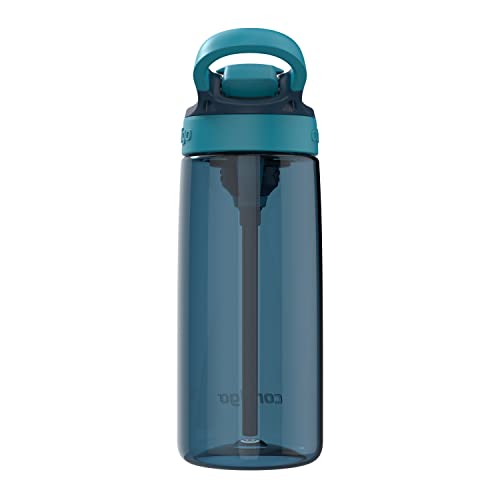 Contigo Aubrey Leak-Proof Spill-Proof Water Bottle, Blueberry & Juniper, 20 oz