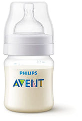 Philips Avent Anti-colic Baby Bottles, 4oz, 3 pack, SCY100/03, Clear