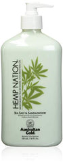 Australian Gold Hemp Nation Sea Salt + Sandalwood Tan Extender, 18 ounces