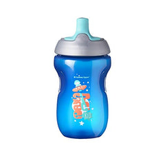 Tommee Tippee Sippy Toddler Sportee Bottle, Boy - 12+ months, 10oz, 3 pack, Blue