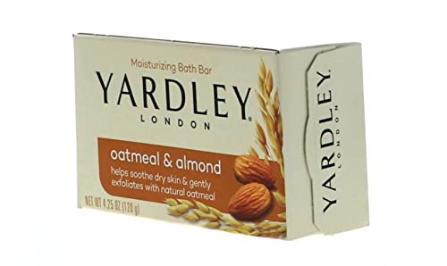 Yardley Oatmeal & Almond 2-Bar Soap, 240 Grams