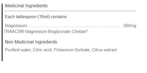 Magnesium Glycinate Liquid