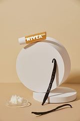 NIVEA Vanilla Buttercream Lip Balm (2 X 4.8g) | Made with Jojoba Oil & Shea Butter, 24H Hydration