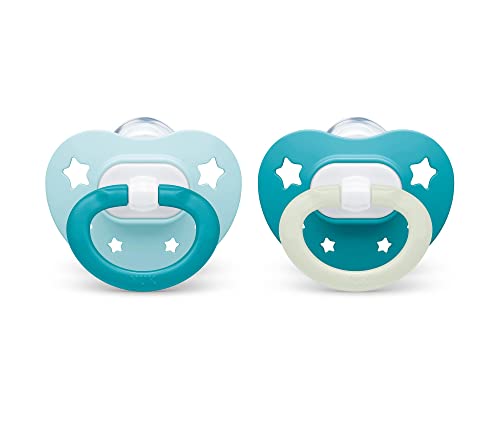 NUK Signature Pacifier 0-6 Month, 2 Pack