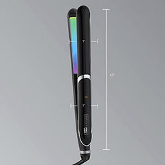 Infiniti Pro by Conair Titanium Flat Iron; Rainbow finish; 1-inch