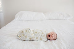 Copper Pearl Large Premium Knit Baby Swaddle Receiving Blanket"Chip", 9.6 Ounces