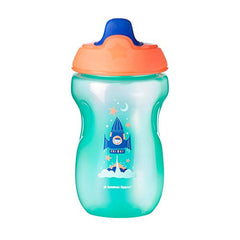 Tommee Tippee Non-Spill Toddler Sippee Cup, 9+ Months, 10 Oz, 3 Count, Boy, Gray, Blue and Green