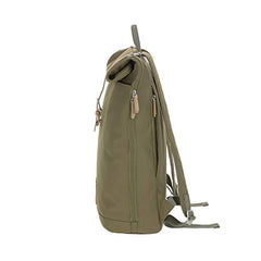 Lässig Green Label Olive Rolltop Backpack Diaper Bag, Large