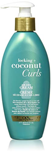 OGX Locking + Coconut Curls Air Dry Cream, 177ml