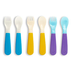 Munchkin Color Changing Forks and Spoons 6Pk, 1 Count