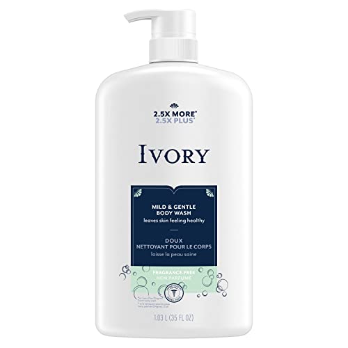 Ivory Bodywash Fragrance Free 1035mL