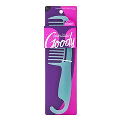 Goody Ouchless Shower Hair Comb - All-Purpose Comb for Tangles, Wet or Dry - Pain-Free Hair Accessories Ideal for All Hair Types - Detangler for Women, Men, Boys, and Girls