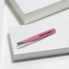 Tweezerman Exclusive Tea Rose Mini Slant Tweezer