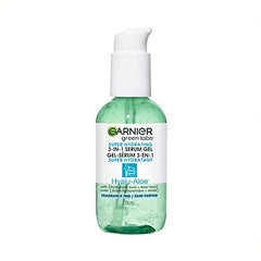Garnier Green Labs Hyalu-Aloe Super Hydrating 3-In-1 Serum Gel, With Hyaluronic Acid + Aloe Vera, Moisturizes and Hydrates Skin, Fragrance-Free, For All Skin Types Including Sensitive Skin, 72 ml