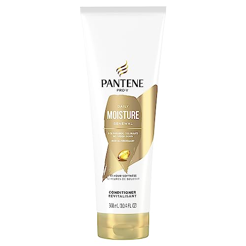 Pantene Conditioner for Dry Hair, Daily Moisture Renewal, Safe for Color-Treated Hair, 308 mL