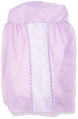 BabyDoll Bedding Regal Diaper Stacker, Lavender