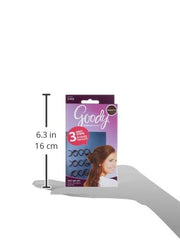 Goody Simple Styles Mini Spin Hair Pin, Assorted Colors ,3-Count (1940931)