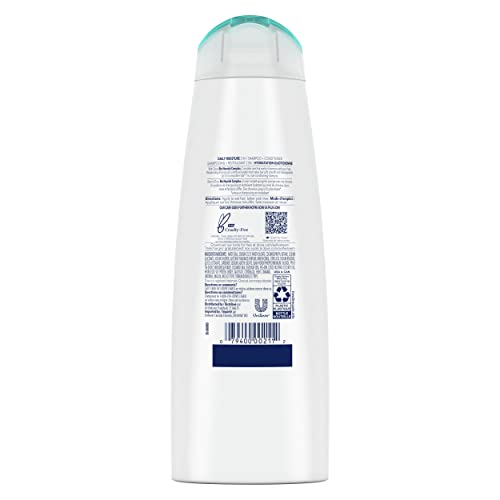 Dove Daily Moisture 2 in 1 Shampoo & Conditioner with Bio-Nourish Complex moisturizes and nourishes dry hair 355 ml