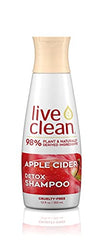 Live Clean Shampoo, Clarifying Apple Cider, 350 mL ( Packaging may vary )