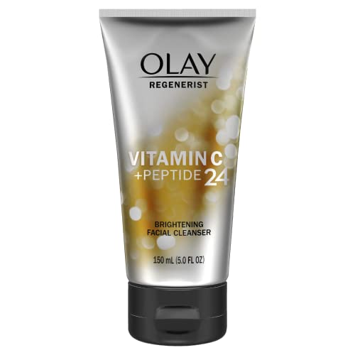 Olay Regenerist Vitamin C + Peptide 24 Brightening Facial Cleanser, 150 mL