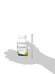 VITALITY Time Release Vitamin B Complex + C 600 mg | 60 Tablets (60 Days)