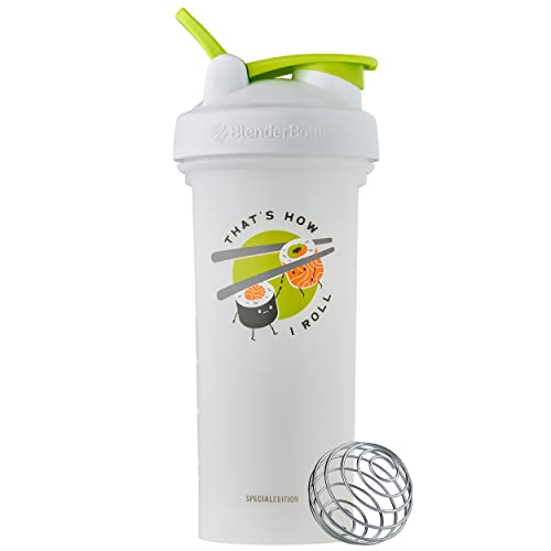 BlenderBottle Just for Fun Classic V2 Shaker Bottle Perfect for Protein Shakes and Pre Workout, 28-Ounce, That's How I Roll