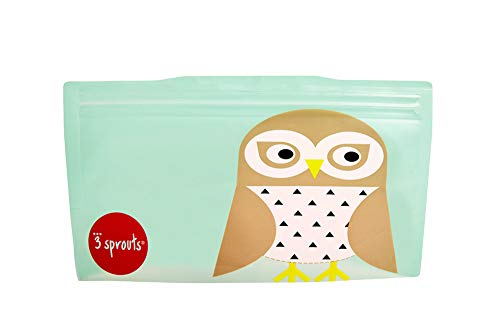 3 Sprouts Snack Bag - Owl