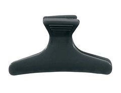 BaBylissPRO Plastic Jaw Clips- Black, 12 per pack