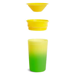 Munchkin Miracle 360 Color Changing Sippy Cup, 9 Oz, Yellow