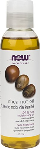 NOW Shea 100 Percentage Pure Nut Oil Liquid, 118ml