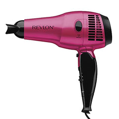 Revlon 1875W Retractable Cord Folding Handle Dryer, Pink