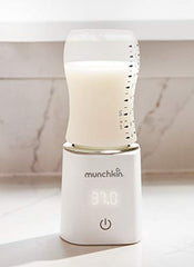 Munchkin 37 Degree Digital Bottle Warmer (Plug-in) with adapters to fit most baby bottles