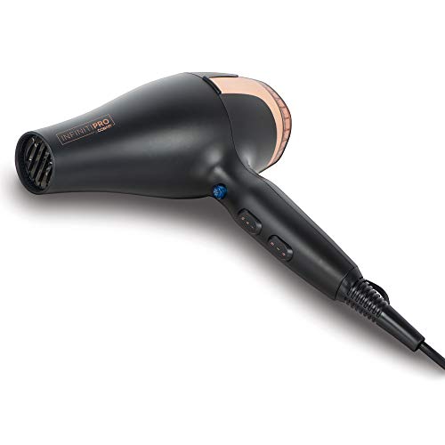 InfinitiPro by Conair 251NC Full Size 1875W Ac Black & Rose Gold Dryer, 5.08 Pounds
