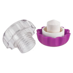 EZY DOSE Crush Pill, Vitamins, Tablets Crusher and Grinder, Storage Compartment, Purple, Small