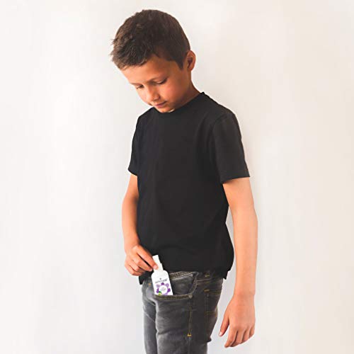ATTITUDE Hand Sanitizer Spray for Kids & Adults, EWG Verified, Vegan & Cruelty-Free, Vanilla & Pear, 100 mL (Spray Bottle)