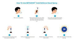 Betadine Cold Defence Nasal Spray 20 milliliter