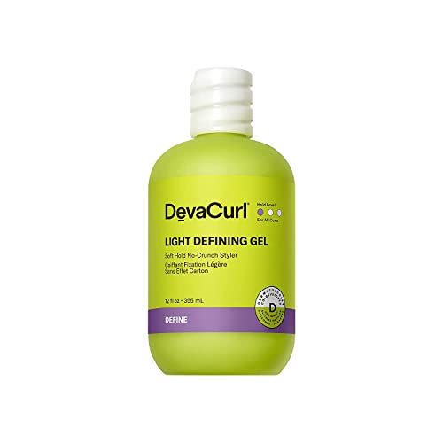 DevaCurl Light Defining Gel, Soft Hold No-Crunch Styler, 355mL