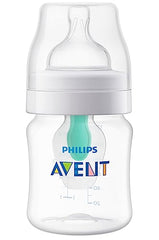 Philips Avent Anti-colic Baby Bottle with AirFree Vent Newborn Gift Set With Snuggle, Pink, SCD307/02