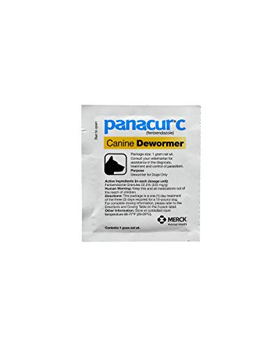  Panacur C Canine Dewormer (Fenbendazole), 1 Gram