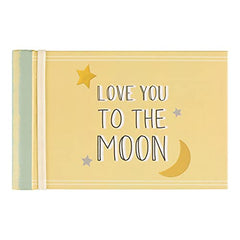 C.R Gibson BP73-23934 Love You to the Moon Baby Photo Album Brag Book, 7.25'' W x 4.5'' H