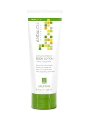 Andalou Naturals Citrus Sunflower Body Lotion - Uplifting All Over Body Lotion with Rosehip, Argan Oils, Shea, Cocoa Butter, and Ultra-Hydrating Aloe Vera, 236 mL.