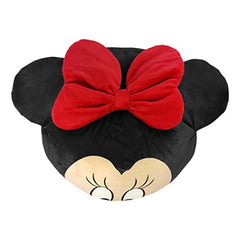 Disney's Minnie Mouse, Minnie Clouds 3D Ultra Stretch Pillow, 11" Round, Multi Color