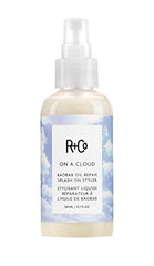 R+Co On A Cloud Baobab Oil Repair Splash-On Styler | Leave-On Masque for Repair, Smoothes + Fights Frizz | Vegan + Cruelty-Free | 4.2 fl. oz.