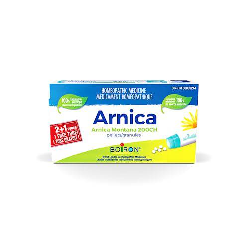 Boiron Arnica Montana 200CH. NEW box with 3 tubes, Homeopathic Medicine