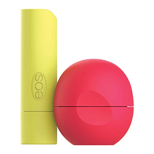 eos Super Soft Shea Lip Balm Stick and Sphere, Pineapple Passionfruit and Coconut Milk, 11g