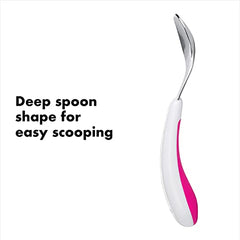 Oxo Tot 6124100 Fork and Spoon Set (Pink)