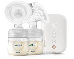 Philips Avent Double Electric Breast Pump, SCF394/71, White
